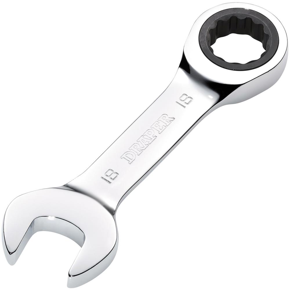Hi-Torq Stubby Ratchet Combination Spanner