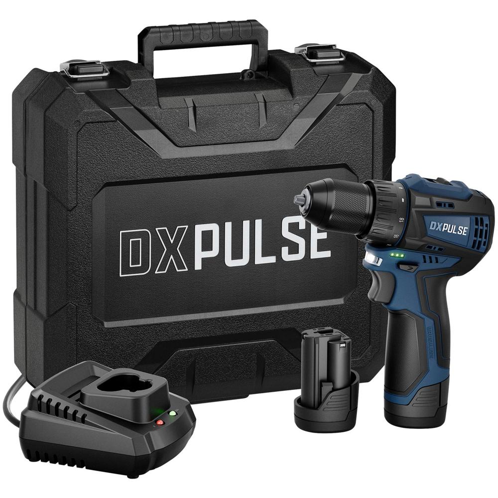 Draper Dxpulse 12V Cordless Brushless Drill Driver