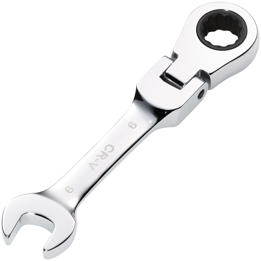 Click to view product details and reviews for Draper Hi Torq Stubby Flexible Head Ratchet Combination Spanner 9mm.