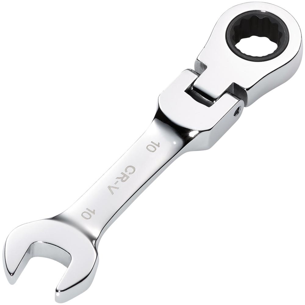 Click to view product details and reviews for Draper Hi Torq Stubby Flexible Head Ratchet Combination Spanner 10mm.