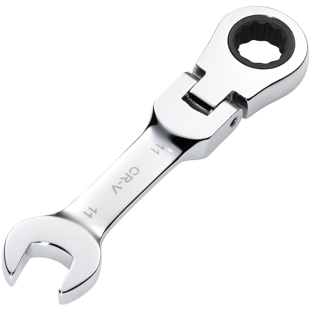 Click to view product details and reviews for Draper Hi Torq Stubby Flexible Head Ratchet Combination Spanner 11mm.