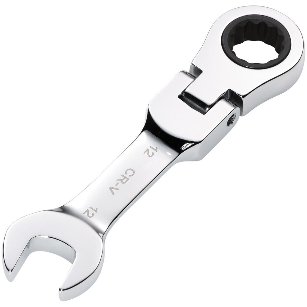 Click to view product details and reviews for Draper Hi Torq Stubby Flexible Head Ratchet Combination Spanner 12mm.