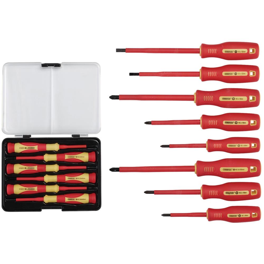 14 Piece VDE Insulated and Precision Screwdriver Set