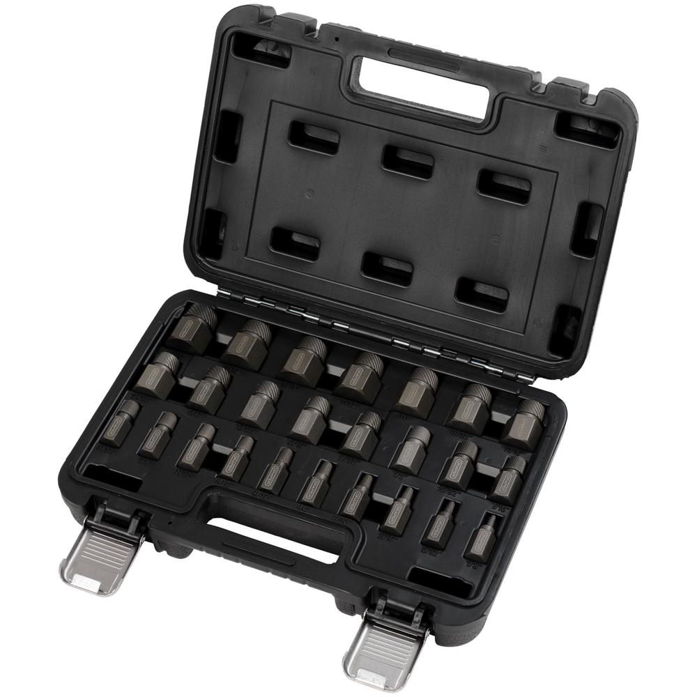 Draper 25 Piece 3/8" Drive Bolt Extractor Set Imperial 3/8"