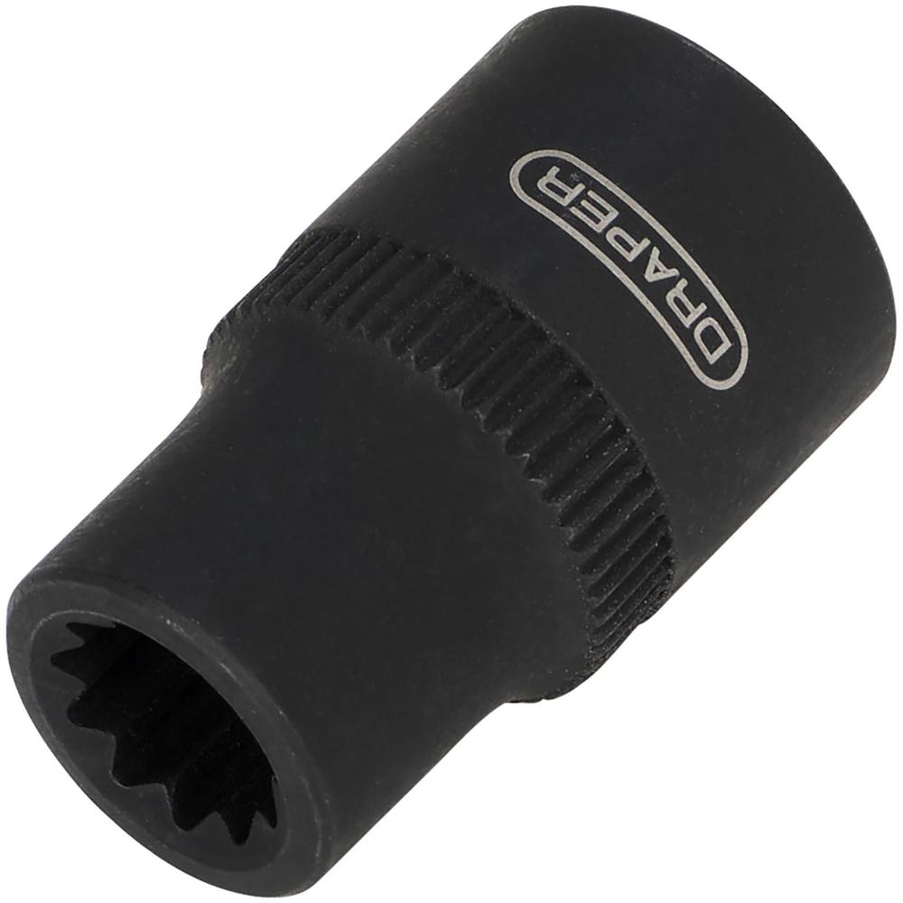 Draper 3/8" Drive 11 Point HGV Brake Caliper Socket 3/8" 8mm