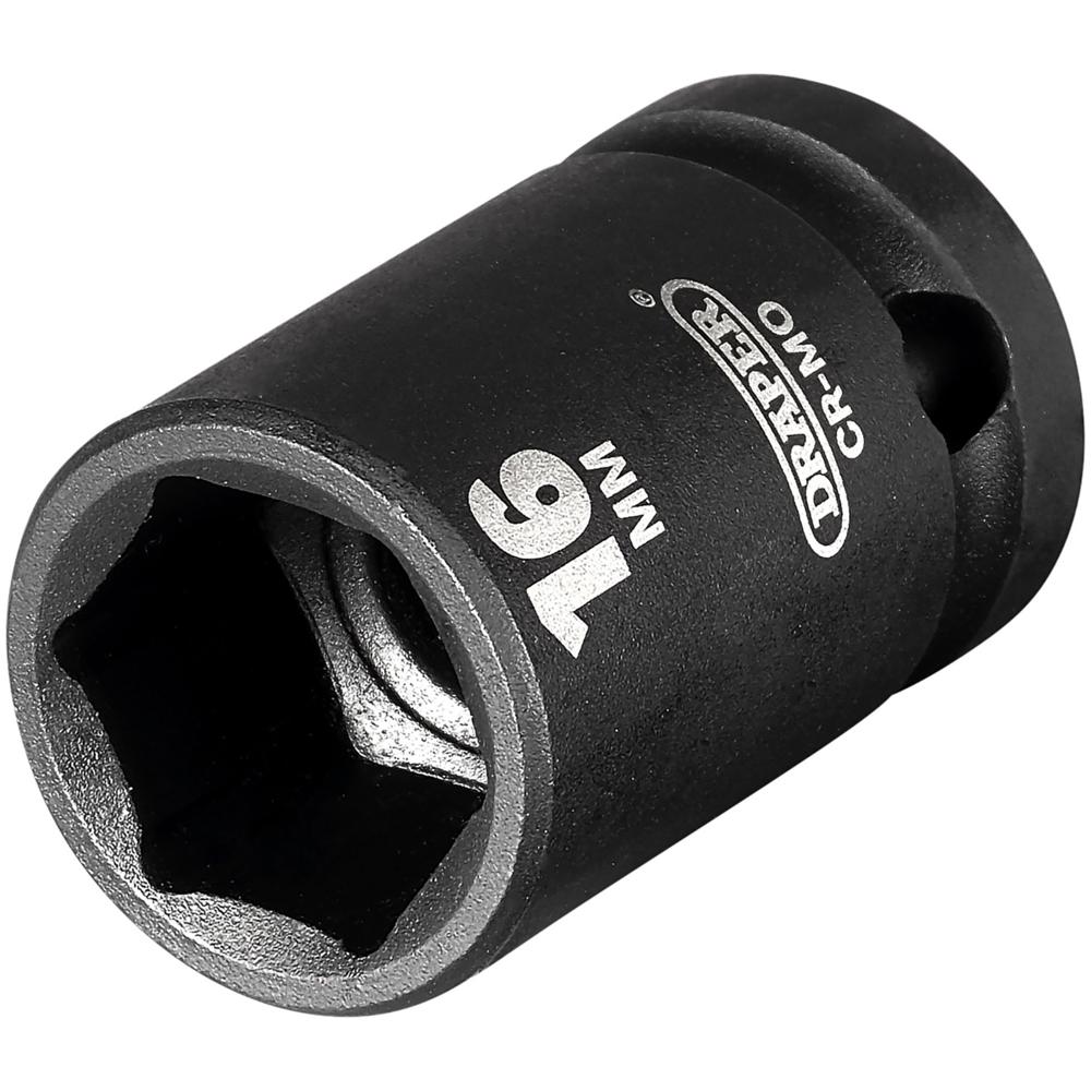 Draper Expert 1/2" Drive Hi Torq Hexagon Impact Socket Metric 1/2" 16mm