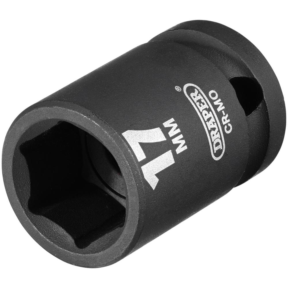 Draper Expert 1/2" Drive Hi Torq Hexagon Impact Socket Metric 1/2" 17mm
