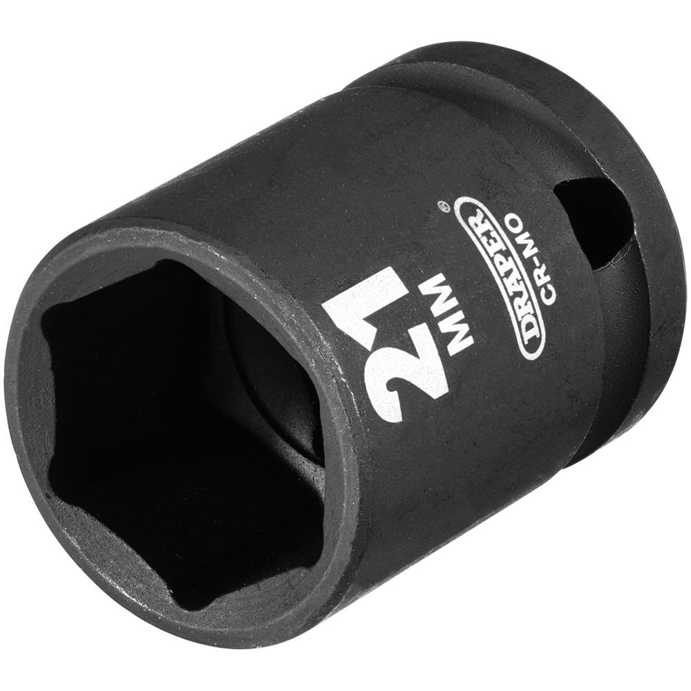 Draper Expert 1/2" Drive Hi Torq Hexagon Impact Socket Metric