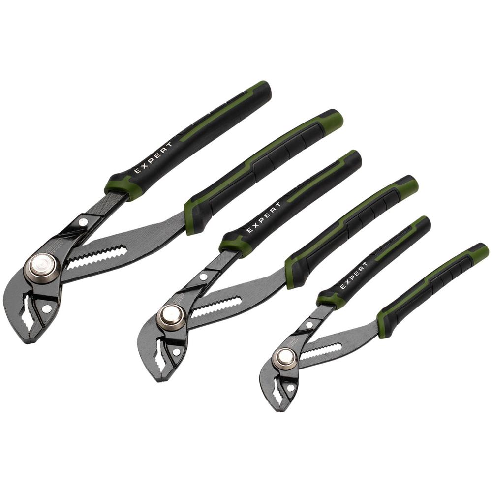 Expert 3 Piece Quick Release Water Pump Pliers Set