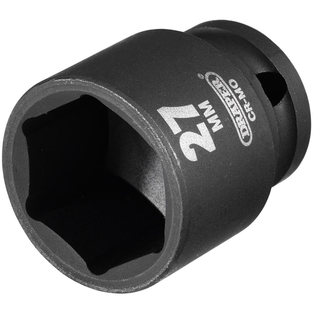 Draper Expert 1/2" Drive Hi Torq Hexagon Impact Socket Metric
