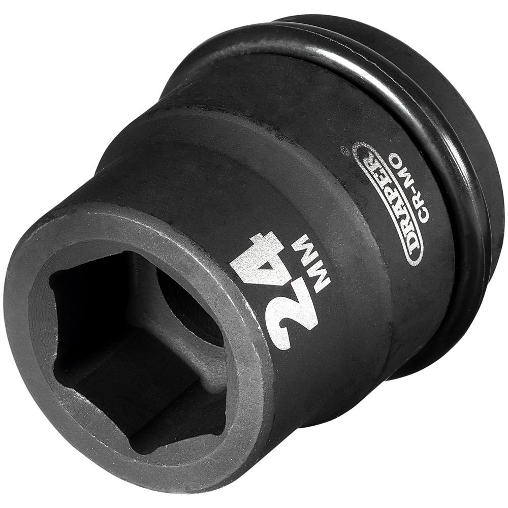 Draper Expert 3/4" Drive Hexagon Impact Socket Metric 3/4" 24mm