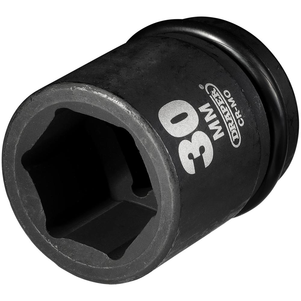 Draper Expert 3/4" Drive Hexagon Impact Socket Metric 3/4" 30mm