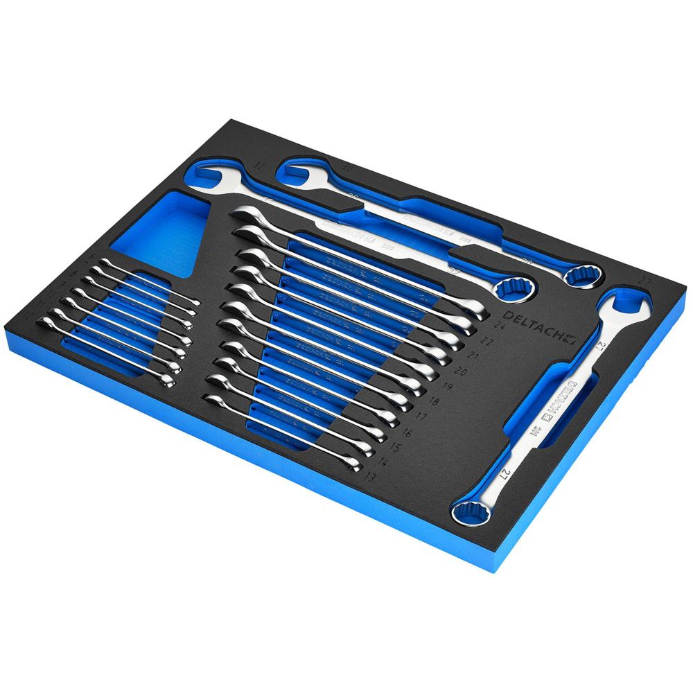 Bunker 21 Piece Open End Spanner Set in EVA Foam Inlay | Module Tool Kits