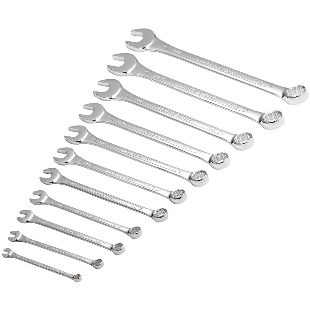 11 Piece Combination Spanner Set Imperial