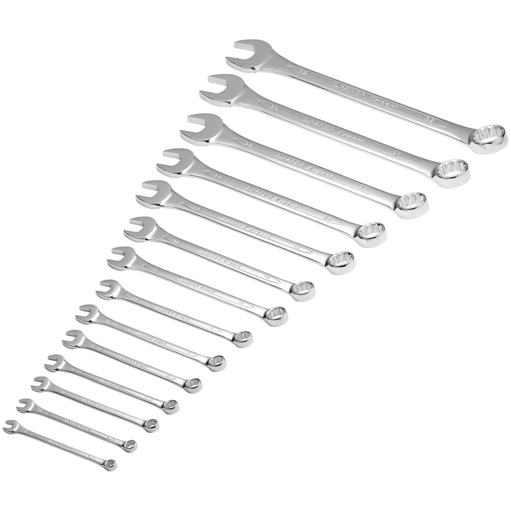 14 Piece Combination Spanner Set Metric