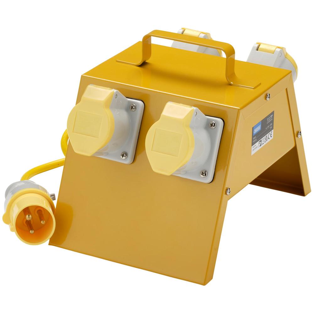 Draper 4 Way 110v Site Splitter Box