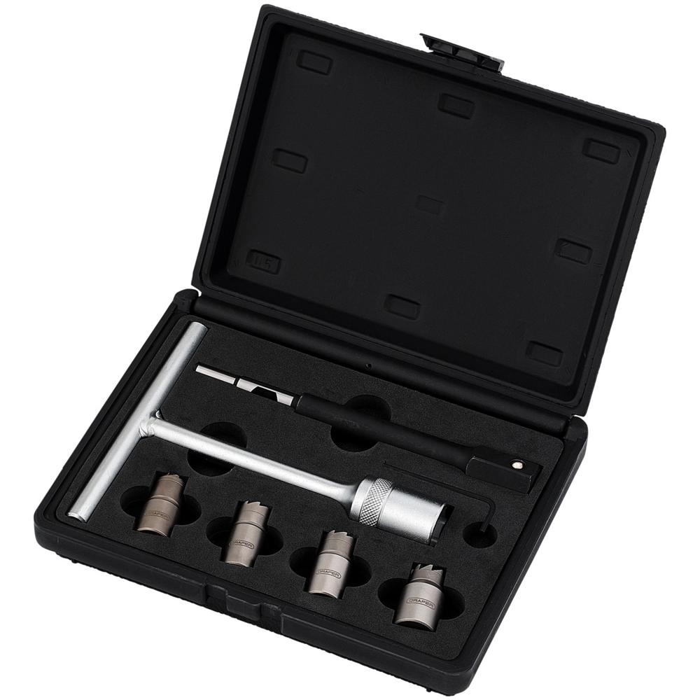 Draper Expert 6 Piece Diesel Injector Seat Cutter Set
