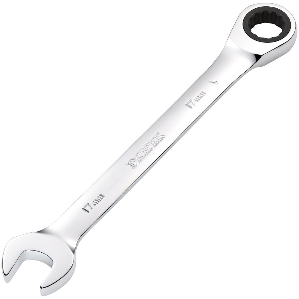 Draper Hi Torq Ratchet Combination Spanner 17mm