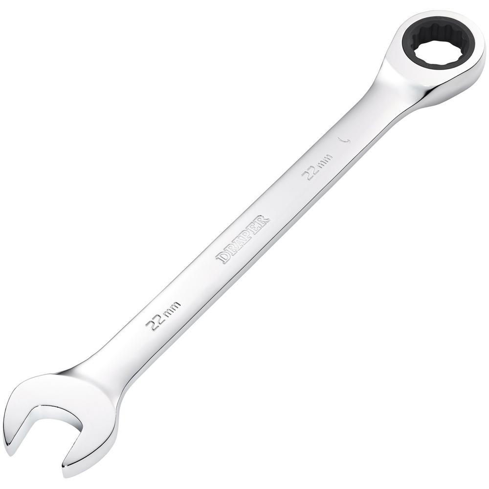 Draper Hi Torq Ratchet Combination Spanner 22mm