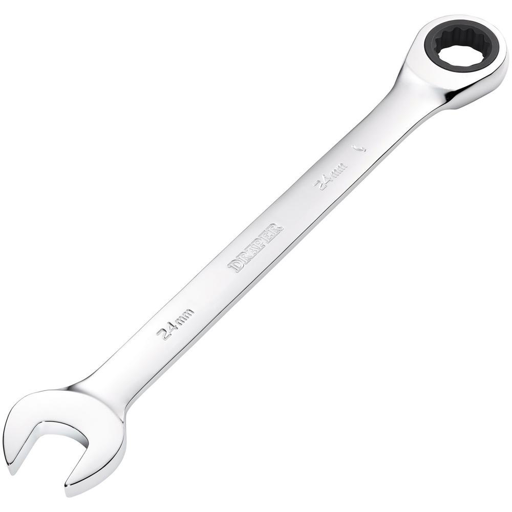 Draper Hi Torq Ratchet Combination Spanner 24mm