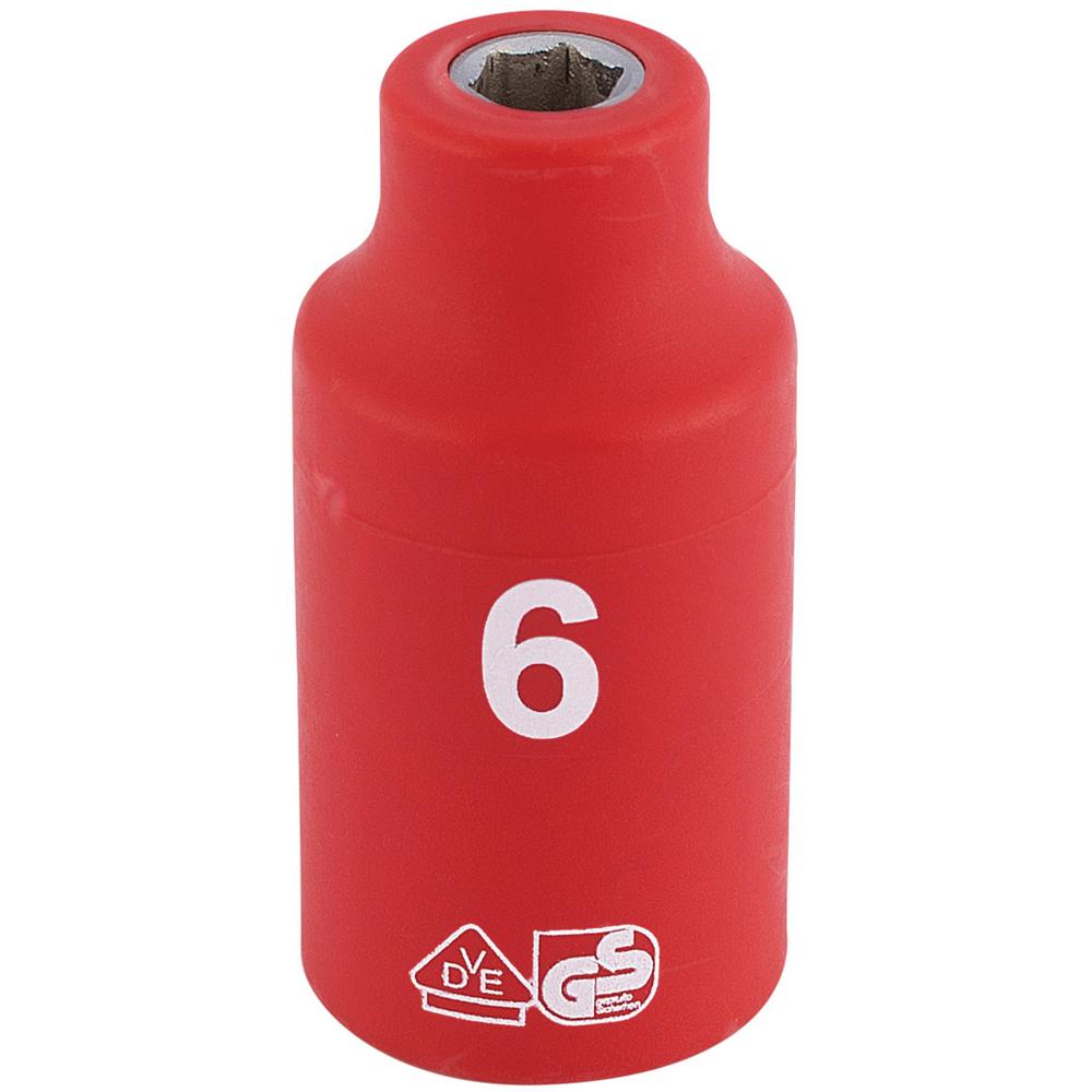Draper 3/8" Drive Vde Fully Insulated Hexagon Socket Metric