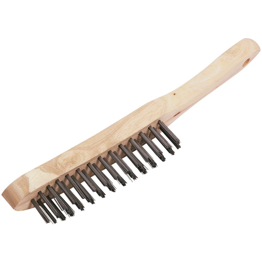 Draper Wire Scratch Brush 4 Rows