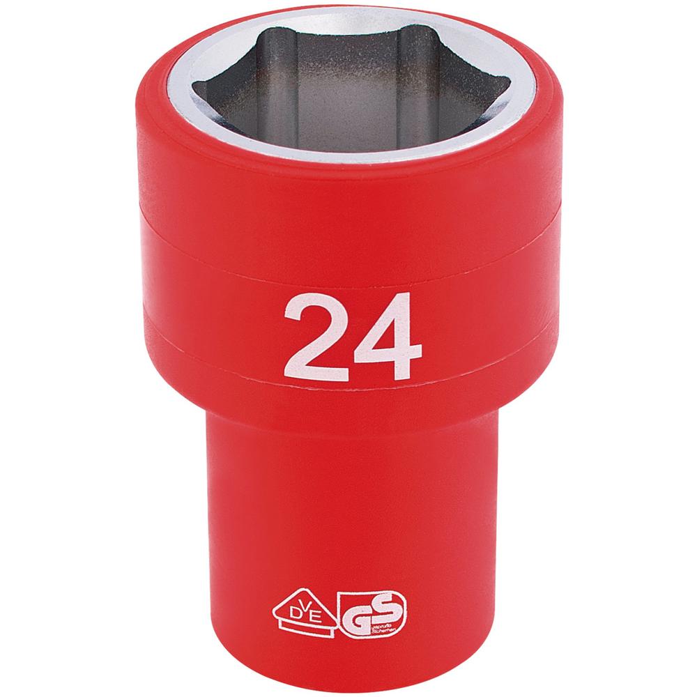 Draper 1/2" Drive VDE Fully Insulated Hexagon Socket Metric