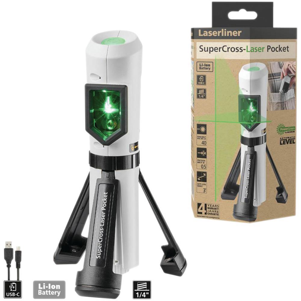Laserliner SuperCross Laser Pocket Cross Line Laser
