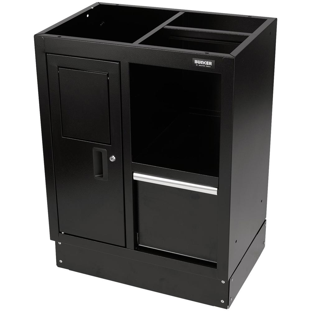 Bunker Modular Multi Function Floor Cabinet Black