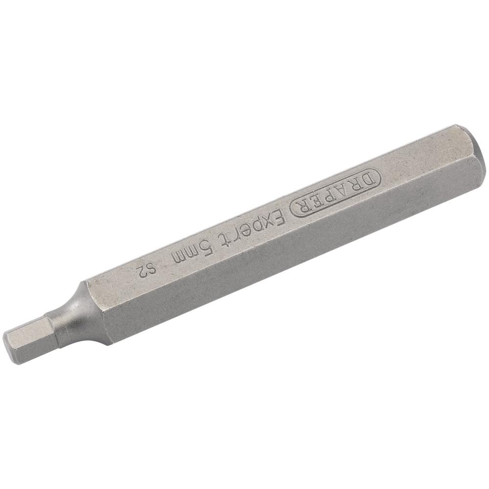 Draper Expert Hexagon 10mm Shank Insert Bits 5mm 75mm Pack of 1