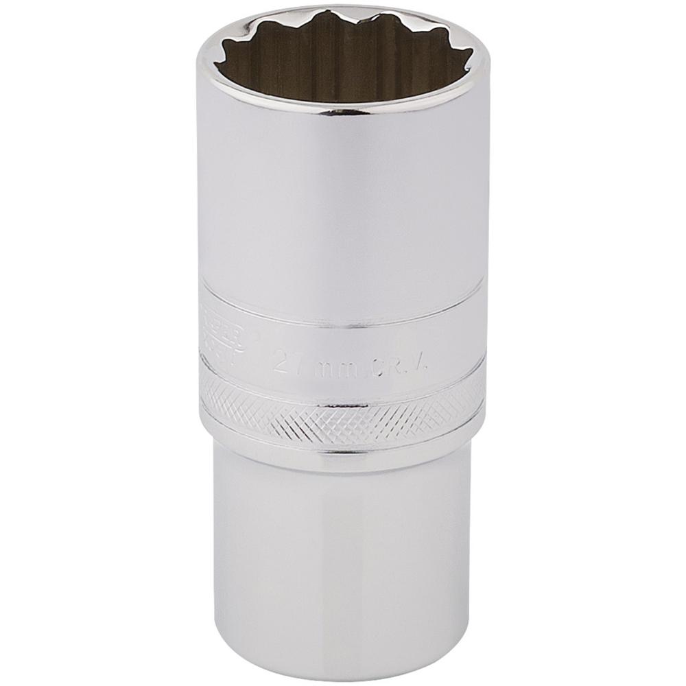 Draper 1/2" Drive Hi-Torq Deep Bi Hexagon Socket Metric 1/2" 27mm