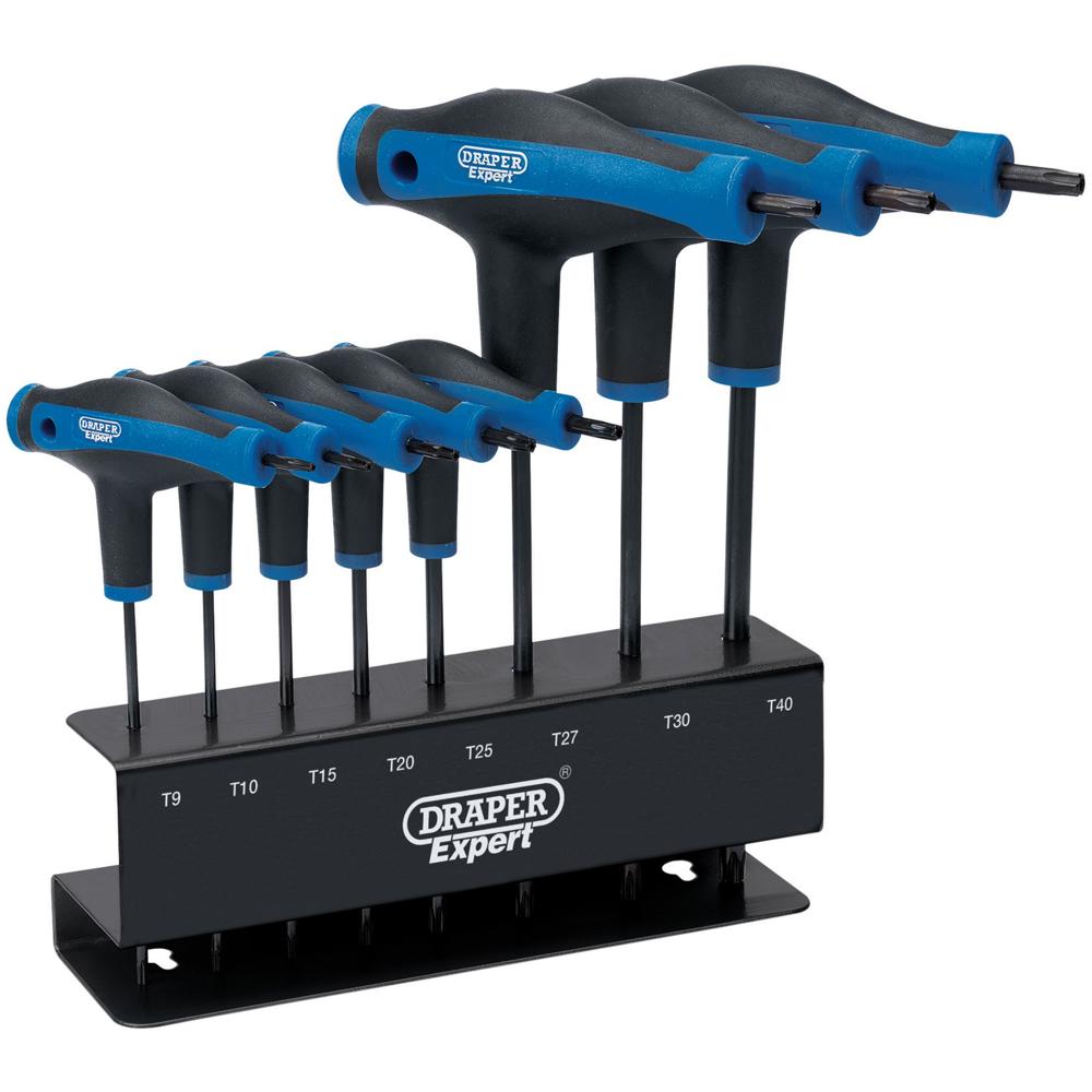 Expert 8 Piece T Handle Torx Key Set