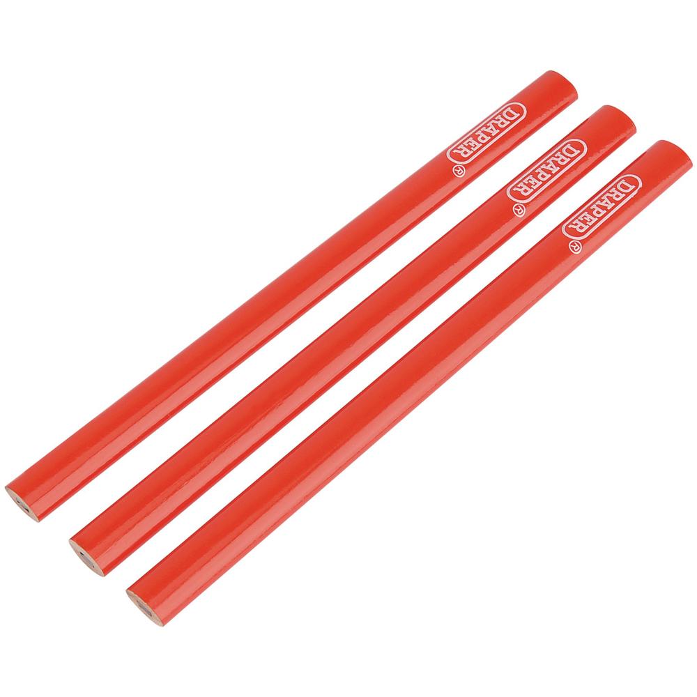 Draper Carpenters Pencils Pack of 3