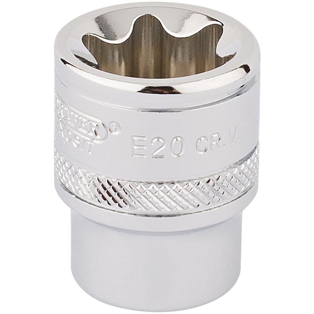 Draper 3/8" Drive Torx Socket 3/8" E20