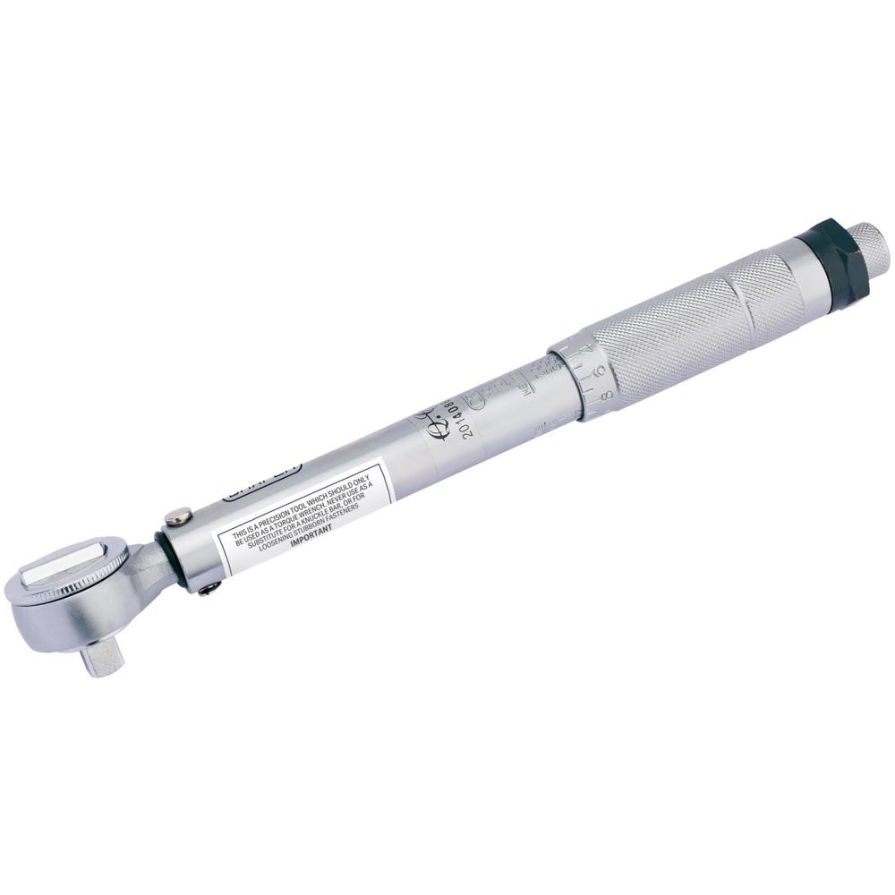 Draper 3004A 3/8" Drive Torque Wrench 3/8" 10Nm - 80Nm