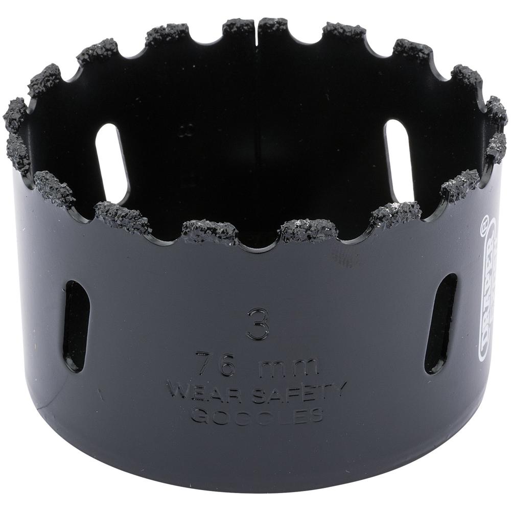 Click to view product details and reviews for Draper Expert Tungsten Carbide Grit Hole Saw 76mm.