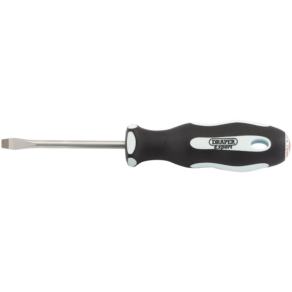 Draper Expert Flared Slotted Screwdriver 5.5mm 75mm