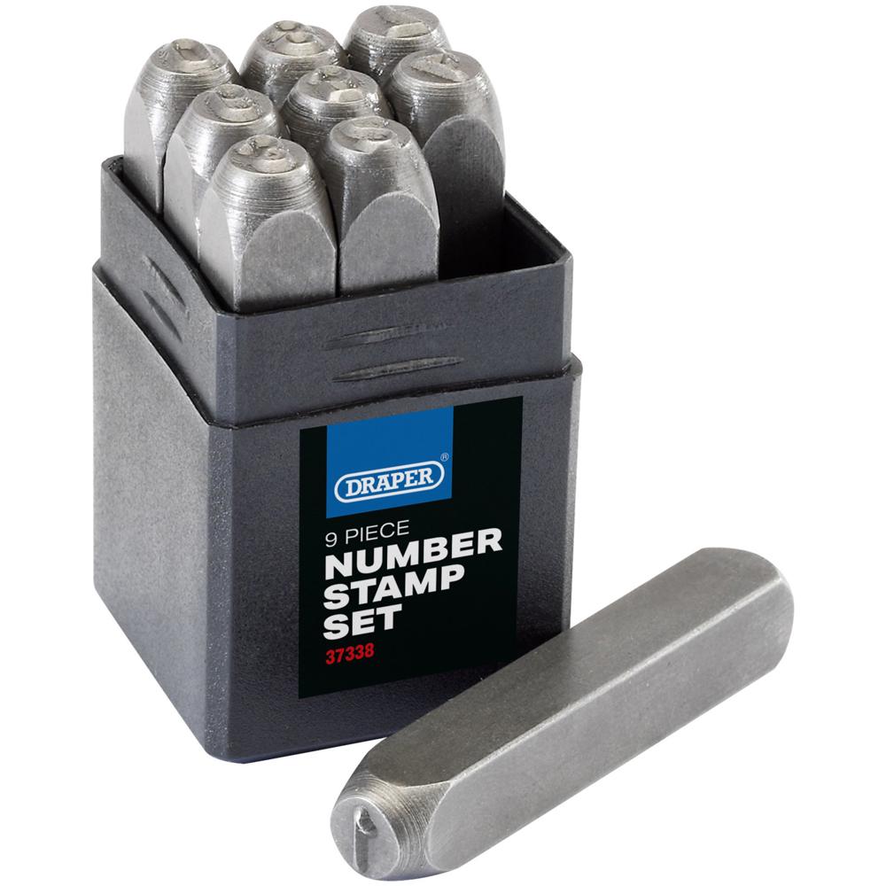 Draper Number Punch Set 6mm