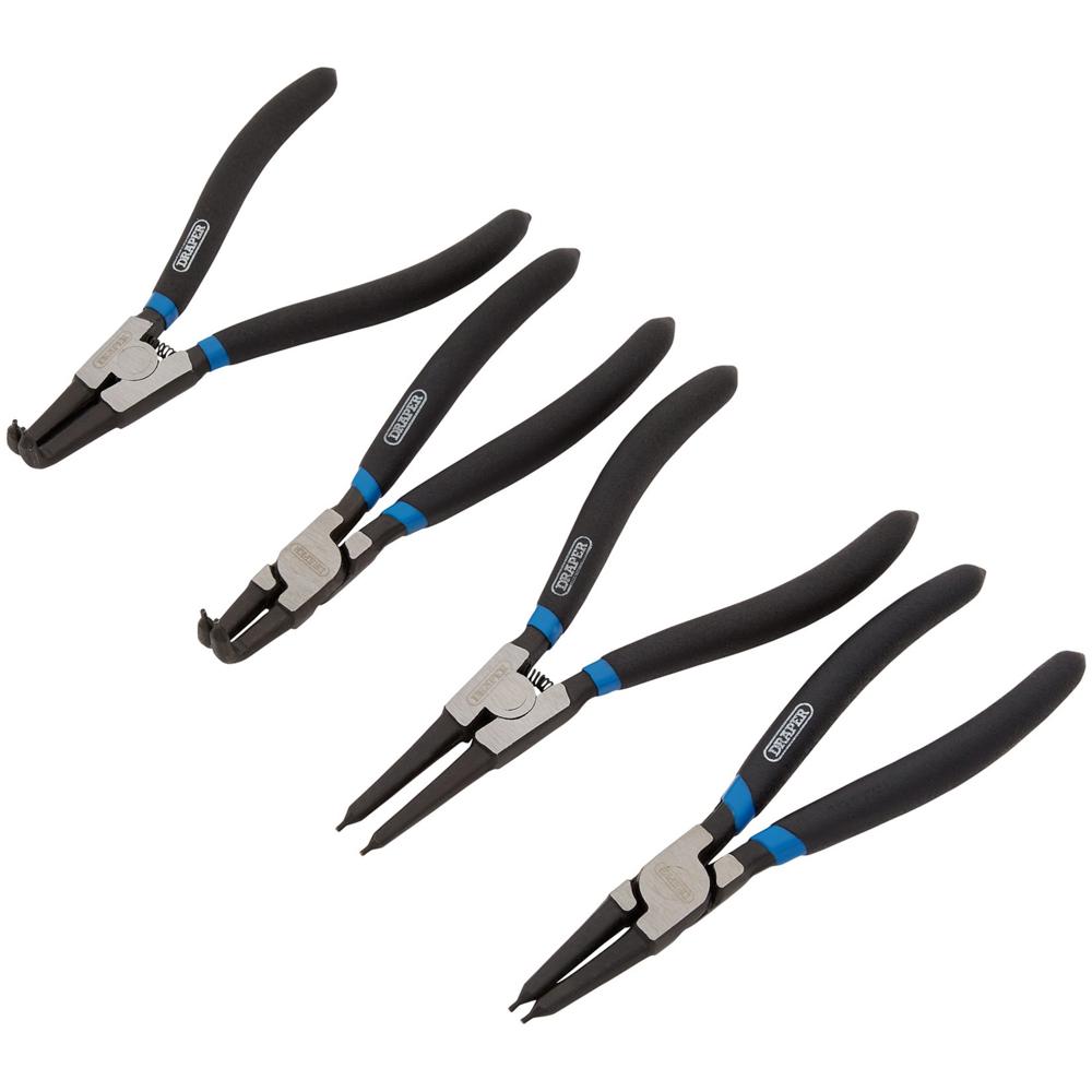 Draper 4 Piece Circlip Plier Set