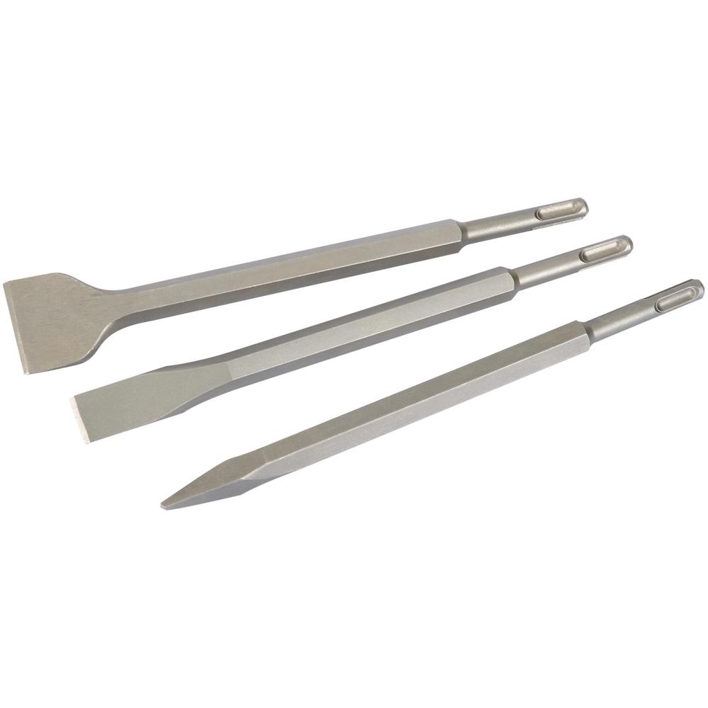 3 Piece SDS Plus Chisel Set