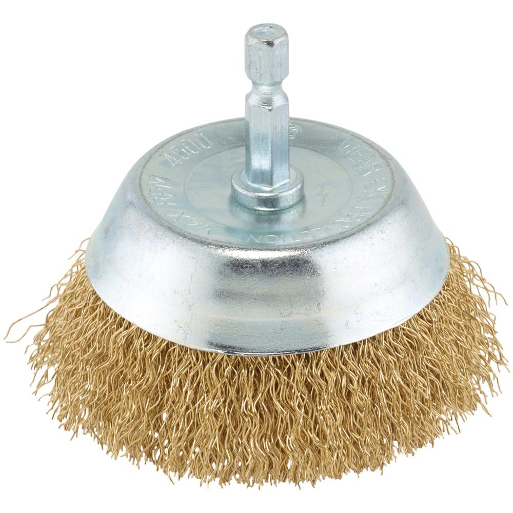 Draper Hollow Cup Brassed Steel Wire Brush