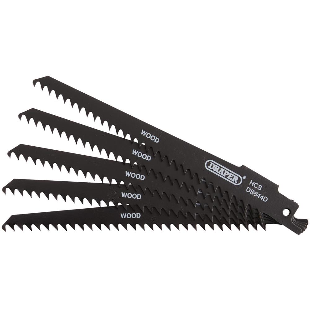 Wood and Plastic Cutting Reciprocating Sabre Saw Blades