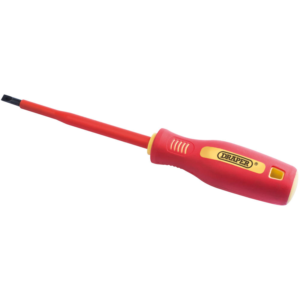 Draper VDE Insulated Parallel Slotted Screwdriver 5mm 125mm