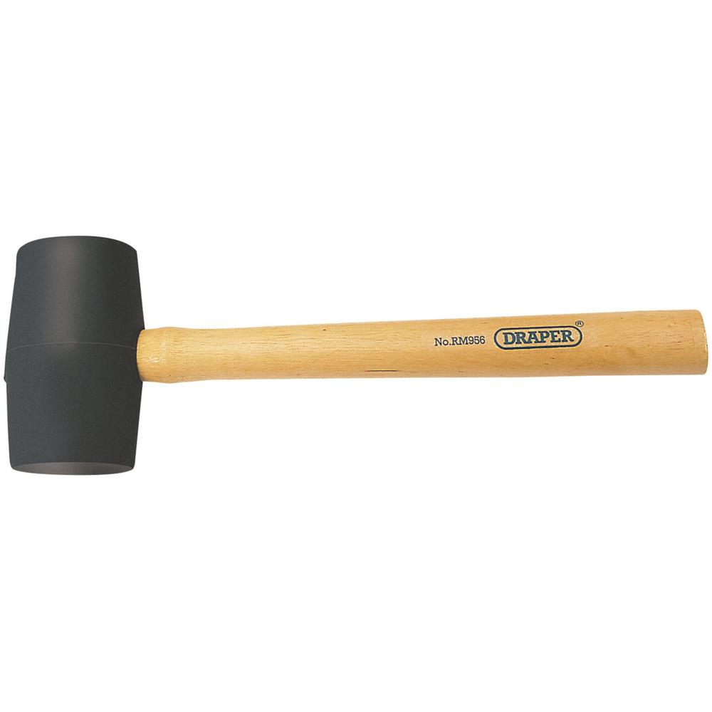 Draper Black Rubber Mallet 410g