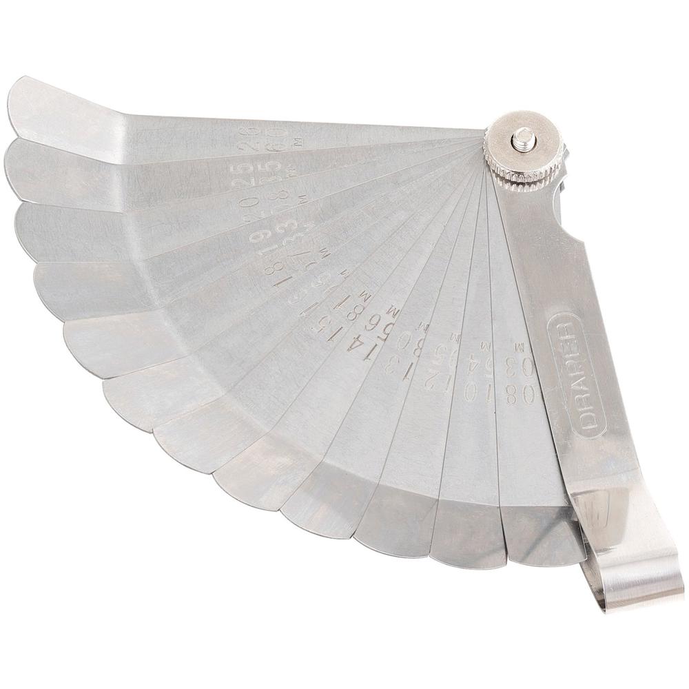 Image of Draper 12 Blade Angled Feeler Gauge Set