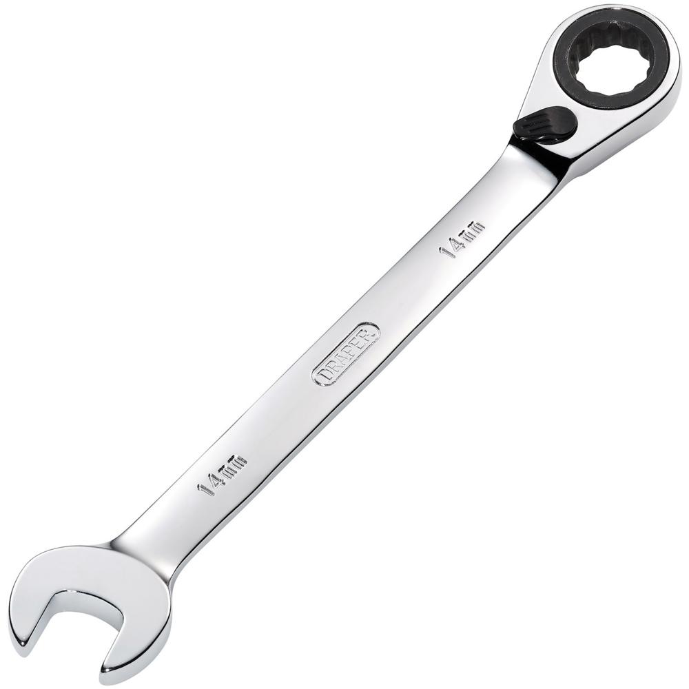 Draper Hi Torq Ratchet Combination Spanner 14mm