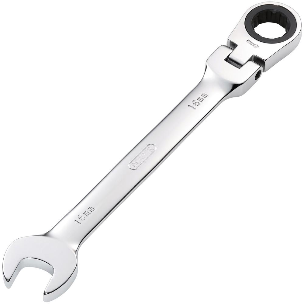 Draper Hi Torq Flexible Ratchet Combination Spanner 16mm