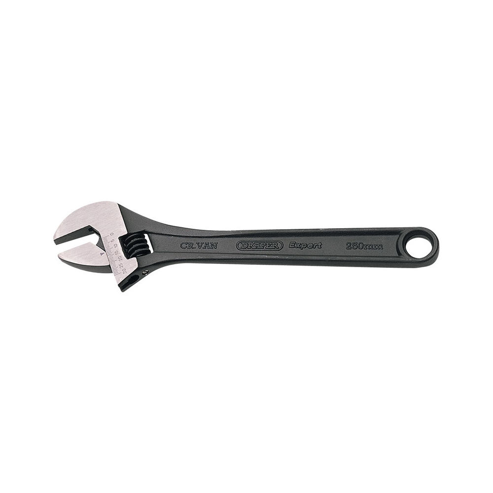 Draper Expert Black Adjustable Spanner 250mm