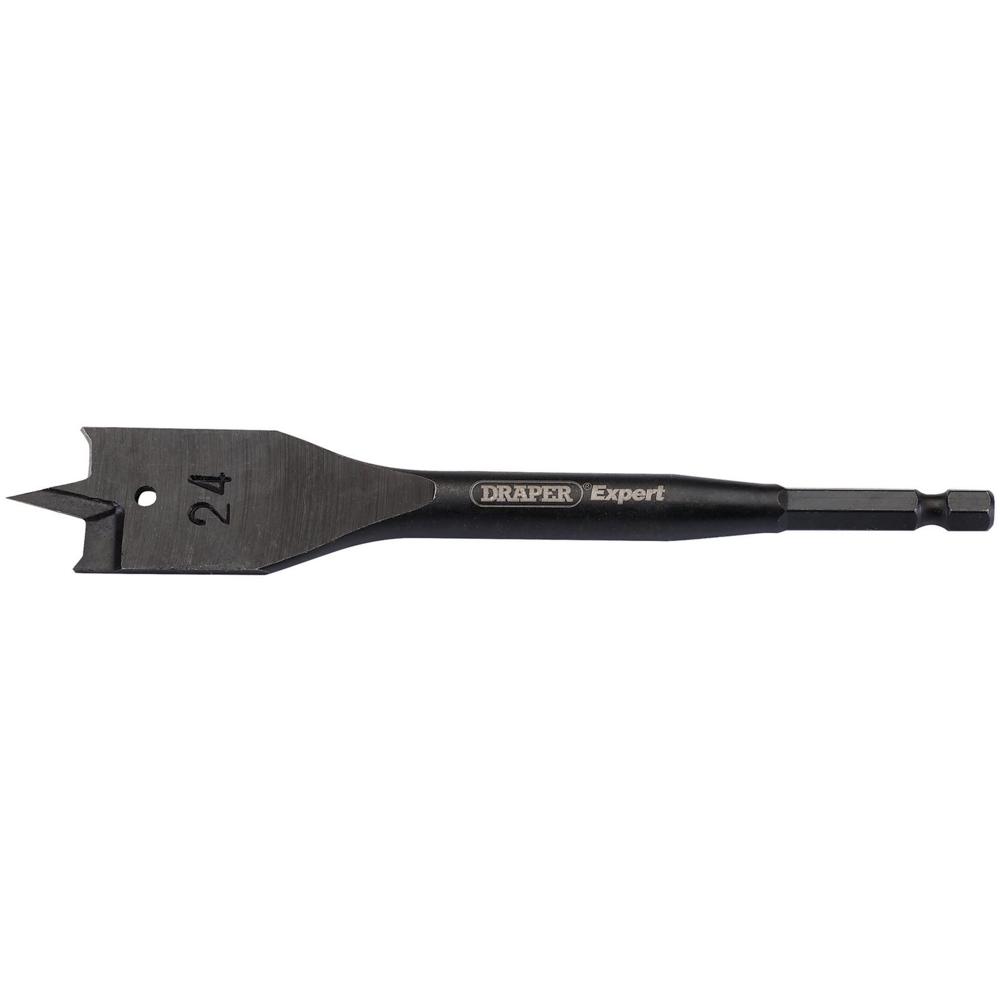 Draper Expert Flat Wood Bit 24mm 150mm
