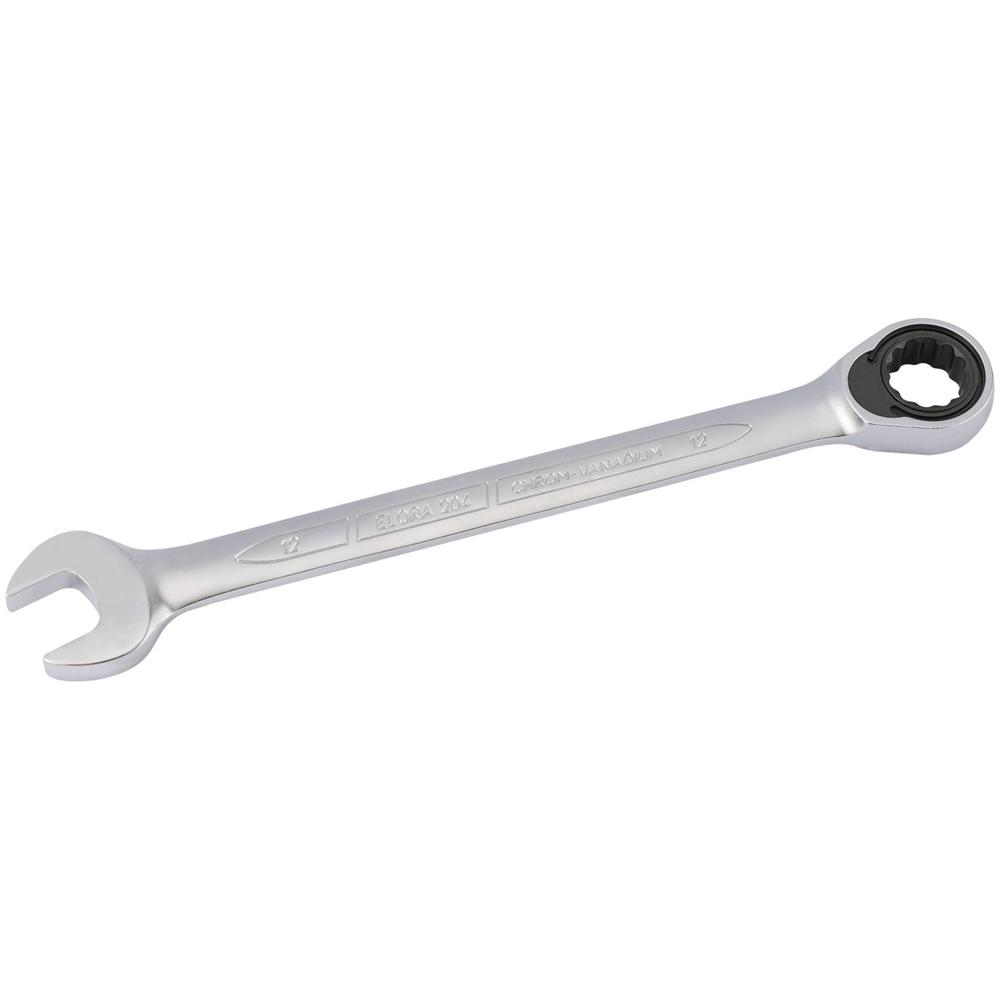 Elora Ratcheting Combination Spanner Metric 12mm
